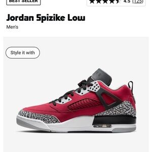 Nike Jordan Spizike low 7.5 women’s  $160 never worn excellent. 6Y boys